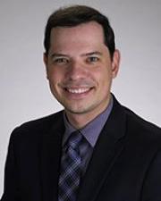 Smiling man in a suit jacket